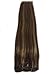 Licoville Clip in Hair Extensions Real Hair Blonde Highlight Human Hair Clip ins 15 Inch 70grams 7pcs Full Thick Medium Brown with Caramel Blonde Highlighted Clip in Extensions for Women