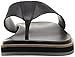 Calvin Klein Men's Deano Stud-Embossed Leather Thong Sandal