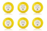 Acqua di Parma Colonia Pleat Wrap 50 Gram Bath Soaps - Set of 6