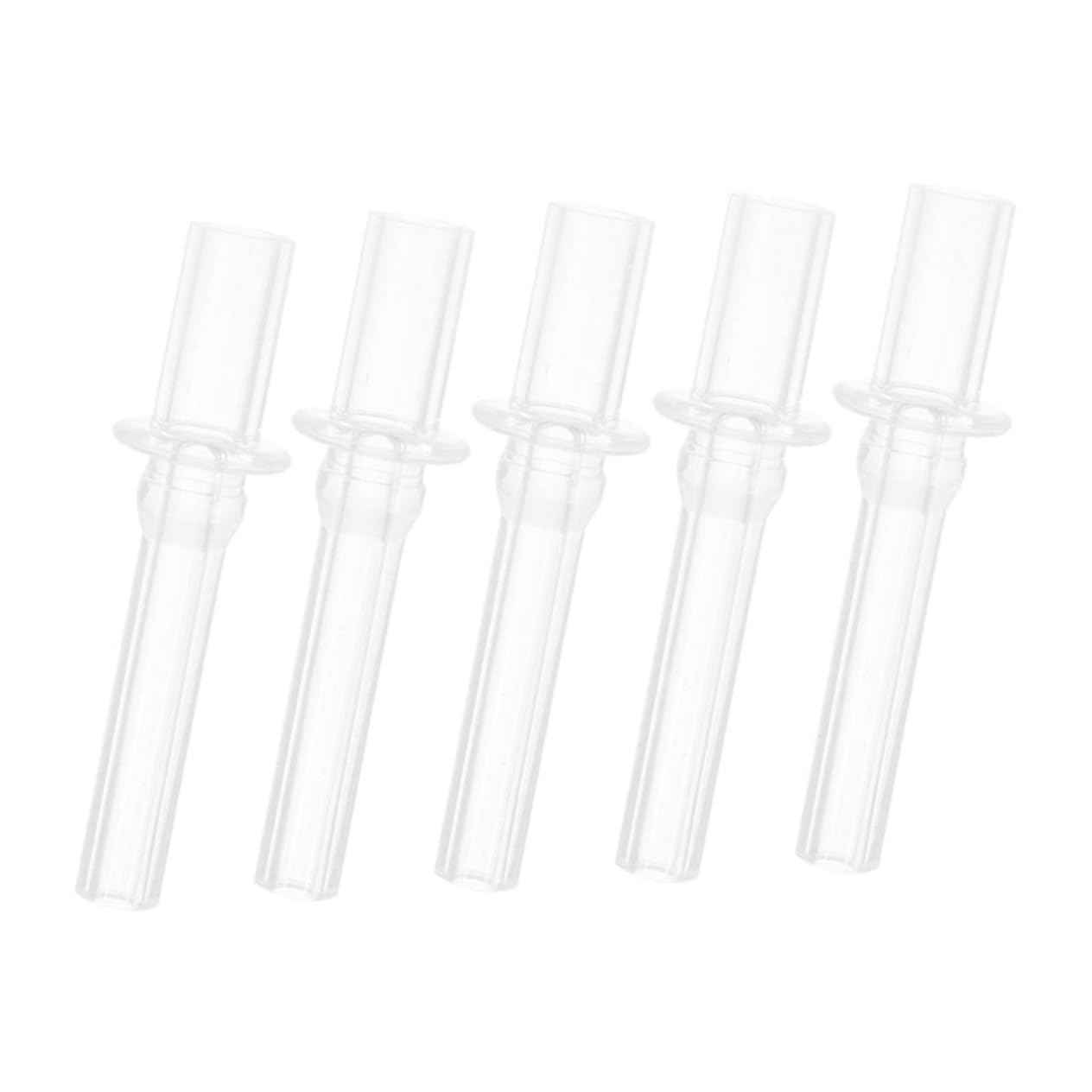OKUMEYR Silicone Replacement Straw Tips for Kids Sippy Cups and Water Bottles 5 Pack Soft Reusable Nozzle Tips Compatible with Children S Drinking Bottles