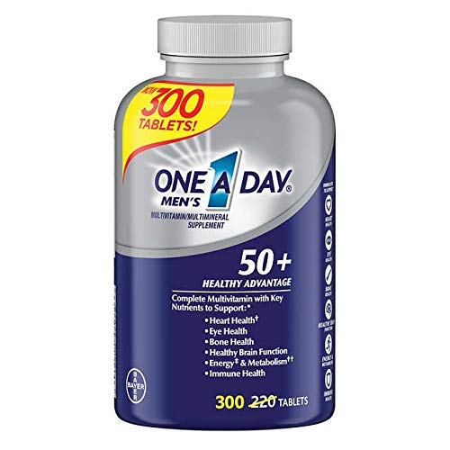 One A Day Men's 50 Plus Advantage MultiVitamins, SPECIALPack of 220