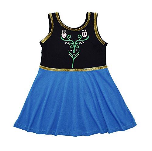 Anna Dress Girls' Princess Fancy Dress Costume children princess 3-8Y
