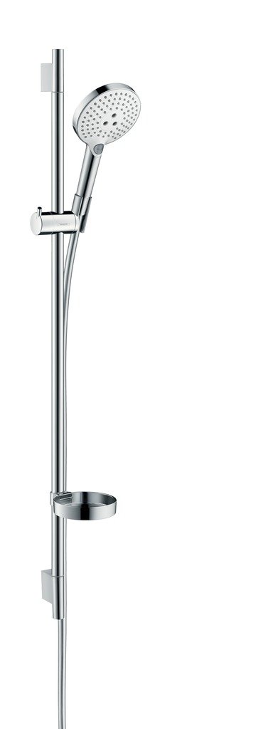hansgrohe Raindance Select S Shower set 120 3jet with shower rail 90 cm and soap dish