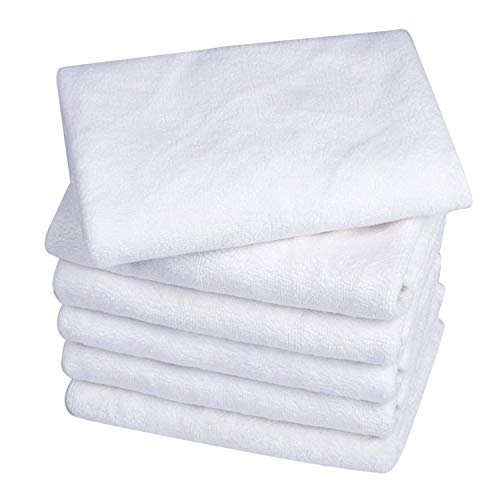 VRT® Cleaning Cloths, Super Absorbent Dish Cloths，Soft Thick Durable Cleaning Towels, Quick Drying Microfiber Cleaning Rags and Wash Cloth for Kitchen, Home, Car, Window (40x40cm)