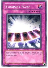 Yu-Gi-Oh! - Straight Flush (CDIP-EN050) - Cyberdark Impact - 1st Edition - Common