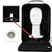 Styrofoam Female Wig Head Mannequins Manikin, Style, Model & Display Women's Wigs, Hats & Hairpieces Stand - by Adolfo Designs (15 Inches)