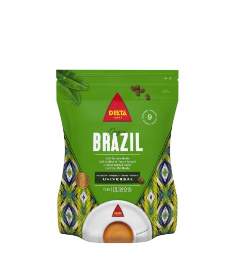 Origen Brasil - Café Molido - Mezcla Aromática y Tropical - Dulce y Afrutado - 220 g