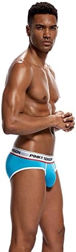 Ronda Men's Underwear, Pinky Senson Men's Bulge Pouch Modal Briefs