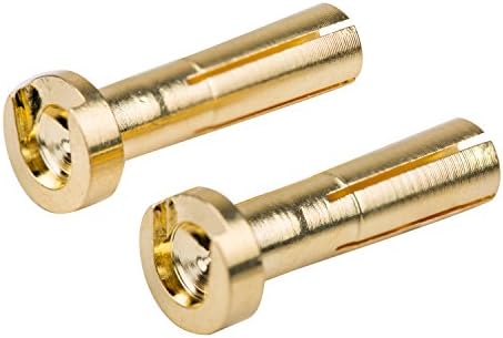 Elevate RC 5 Pairs Premium Low Profile One Piece Male 4mm Bullet Connectors