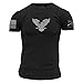 Grunt Style Basic Freagle Men's T-Shirt, Color Black, Size Large