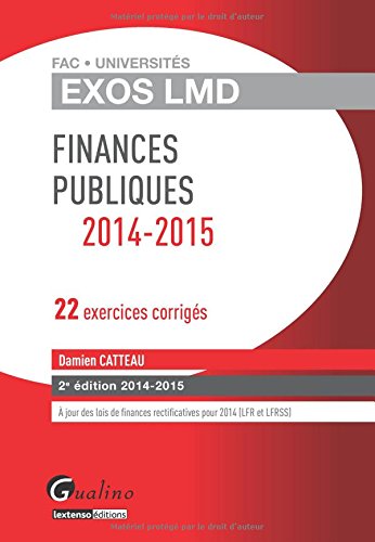 Finances publiques 2014-2015