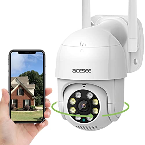 Security Camera Outdoor,Wireless WiFi Outdoor IP Camera Home