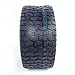 Set of 2 18x8.50-8 4 Ply Front Rear Tubeless Turf Tire For Lawn & Garden Mower 18x8.5-8 P512 LRB Tire Load Range:B
