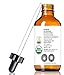 Renewalize ORGANIC AVOCADO OIL - Skin Moisturizer Cold Pressed and Unrefined in 4 oz Dark Glass Bottle with Dropper | Enhances Hair's Natural Shine | Softens and Moisturizes Severely Dry Skin
