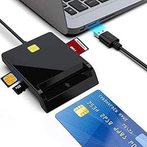 アップグレード版 接触型ICカードリーダーライター 住民基本台帳カード CAC/SD/Micro SD (TF)/SIM スマートカードリーダー