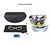 Lorsoul Polarized Sports Sunglasses UV400 With 5 Interchangeable Lenes for Men Women Cycling Running Driving Fishing Golf Baseball Glasses (White)