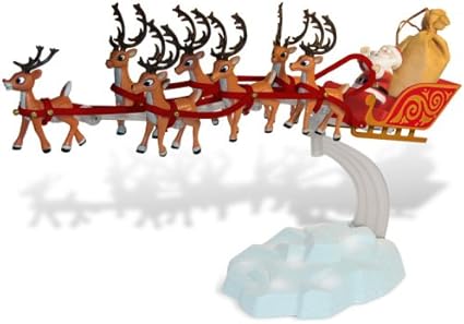toy sleigh and reindeer