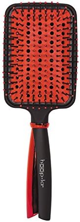 Vented Cushion Paddle Brush Red