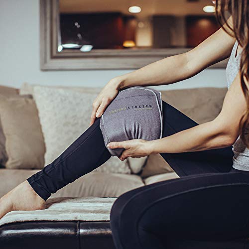 THERMASTRETCH Knee Heating Pad Microwavable Compression Wrap for