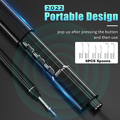 [ 2022 Latest] Ear Wax Removal Endoscope, Aviation Aluminum Earwax