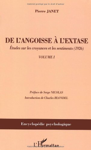 De l'angoisse à l'extase