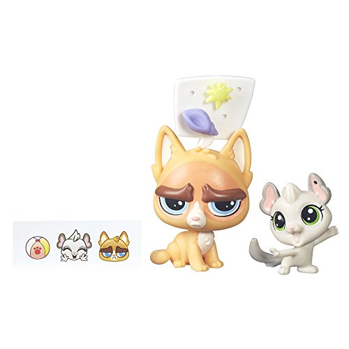 Littlest Pet Shop Sulky MacWhiskers & Chenille Chilla