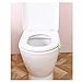 GOOTRADES Leaf Shape Toilet Seat Handle Seat Cover Lifter Avoid Touching (pack of 2) Green