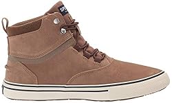 Sperry Men's Striper Storm Boot, WP Tan Suede, 8.5