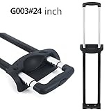 Super Ma Suitcase Telescopic Handle Luggage Replacement Spare Part Pull Out Handle (24 INCH)