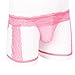 Men's Sexy Floral Lace Sissy Pouch Crossdress Panties Boxer Briefs Mesh Sheer See-Through Garter G-String Girly Underwear Low Rise Breathable Hipster Bikini Swim Shorts Thongs Swimwear Underpants