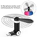 Stouchi Fan for iPhone, Handheld Fan Mini Fan Portable Dock Cool Cooler 180 °Rotating Fan Compatible for iPhone X/iPhone 8/7 / 6 Plus iPad Mini Black and Rose Red