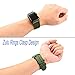 For Apple Watch Band,ViCRiOR 42mm Woven Nylon NATO iWatch Band Replacement Strap with Adapters for Apple Watch 42mm Series 3, Series 2 and Series 1, (Army Green + Black)
