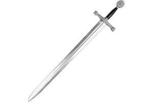 Otakumod 40In Medieval Sword Inspired by King Arthur Designed WHigh Density Foam Safe for Kids and Fun for Adults Intended for Cosplay, FYC