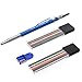 Leda Mechanical Pencil (Black Multicolor) Lead Holder for Any Lead Size, Smooth Writing, Durable Design for Precision Drawing and Sketching