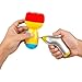 Toydriver Low Torque Battery Operated Screwdriver Tool for Small Screws on Toy Battery Covers Grey/Yellow, 7x4x2