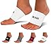 SB SOX Arch Support Sleeves for Plantar Fasciitis Relief (1 Pair) – Foot Compression Sleeves for Plantar Fasciitis and Arch Support for Everyday Use (White, Large)