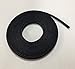 VELCRO 1801-OW-PB/B Black Nylon Onewrap Velcro Strap, Hook and Loop, 1/2