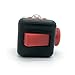 MCK Toy Fidget Cube Dice toy Stress Cube relieve Anxiety for Children and Adults (Black/Red)