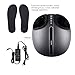 Naipo Foot Massager Shiatsu Massage with Heat, Deep Kneading Rolling Air Compression and Adjustable Intensity for Stress Relief in Home
