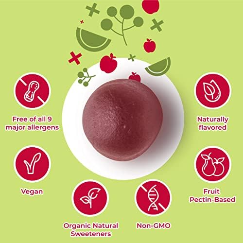 Hyland's Organic Apple Cider Vinegar Blast Gummies, Digestive Health Support, 60 Vegan ACV Gummies (30 Days)