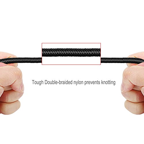 O'woda Micro USB to iOS OTG Data Cable Nylon Braided 4.3inch / 8.6inch i Phone / i Pad Cord for DJI Micro Pro / Air / Spark / Mavic 2 Pro & Zoom
