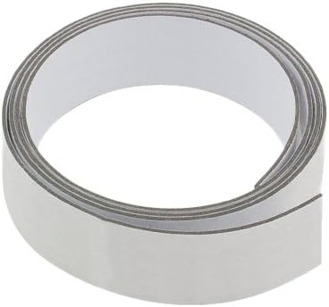 FerroFlex® 25mm Wide 3M Self Adhesive & Gloss White Ferrous Strip for Walls Office