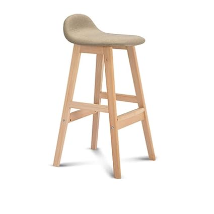 Amazon Com Bar Stool Counter Height Adjustable Wooden Modern