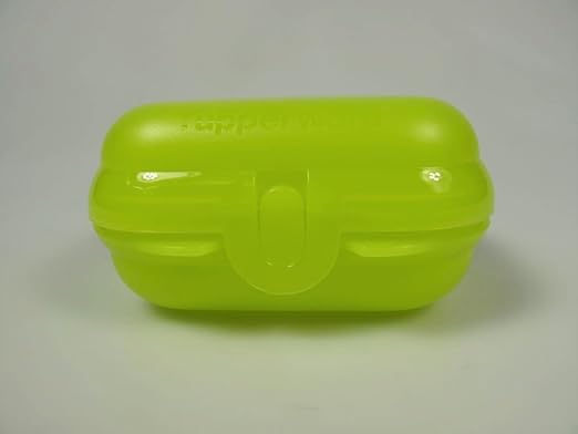 TUPPERWARE Mini Caja Cofre amarillo verde: Amazon.es: Hogar