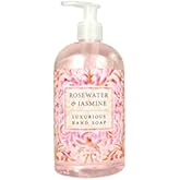 Greenwich Bay Trading Company Luxurious Hand Soap, Rosewater & Jasmine. 16 Fl Oz (R2Y015)
