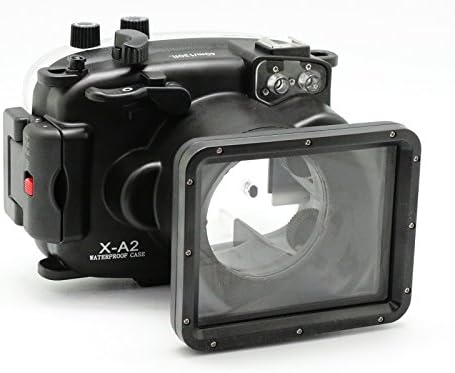 CamDive 40m/130ft Waterproof Underwater Camera Housing for Fujifilm X-A2 (16-50mm )