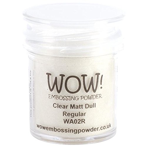 Wow Embossing Powder 15ml, Clear Matte Dull