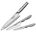 Global 3-piece Stainless Steel Knife Set