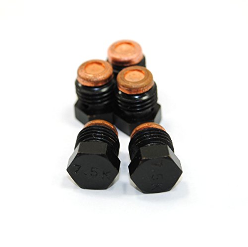 Guerrilla Air 7.5k Burst Disk for 4500 psi Regulators - Black 5 Pack
