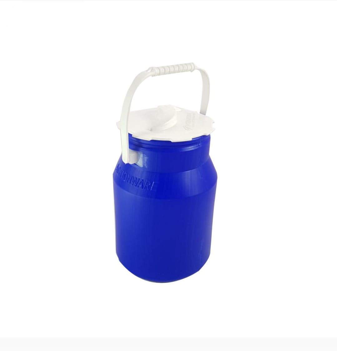 Buy IMOX Plastic Milk Container with Plastic Handel, 2 L, Blue Online